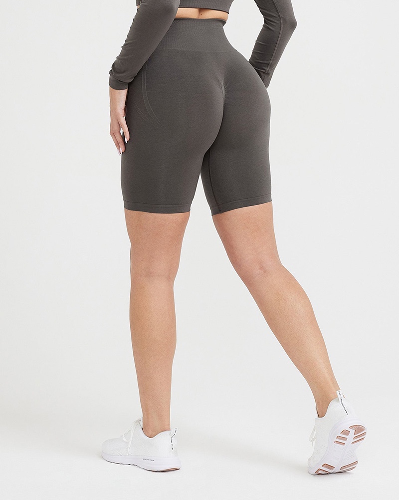 Pantalones cortos deportivos de Yoga para mujer mallas cortas de LICRA  Ehuebsd de cintura alta sin costuras para correr y hacer ejercicio